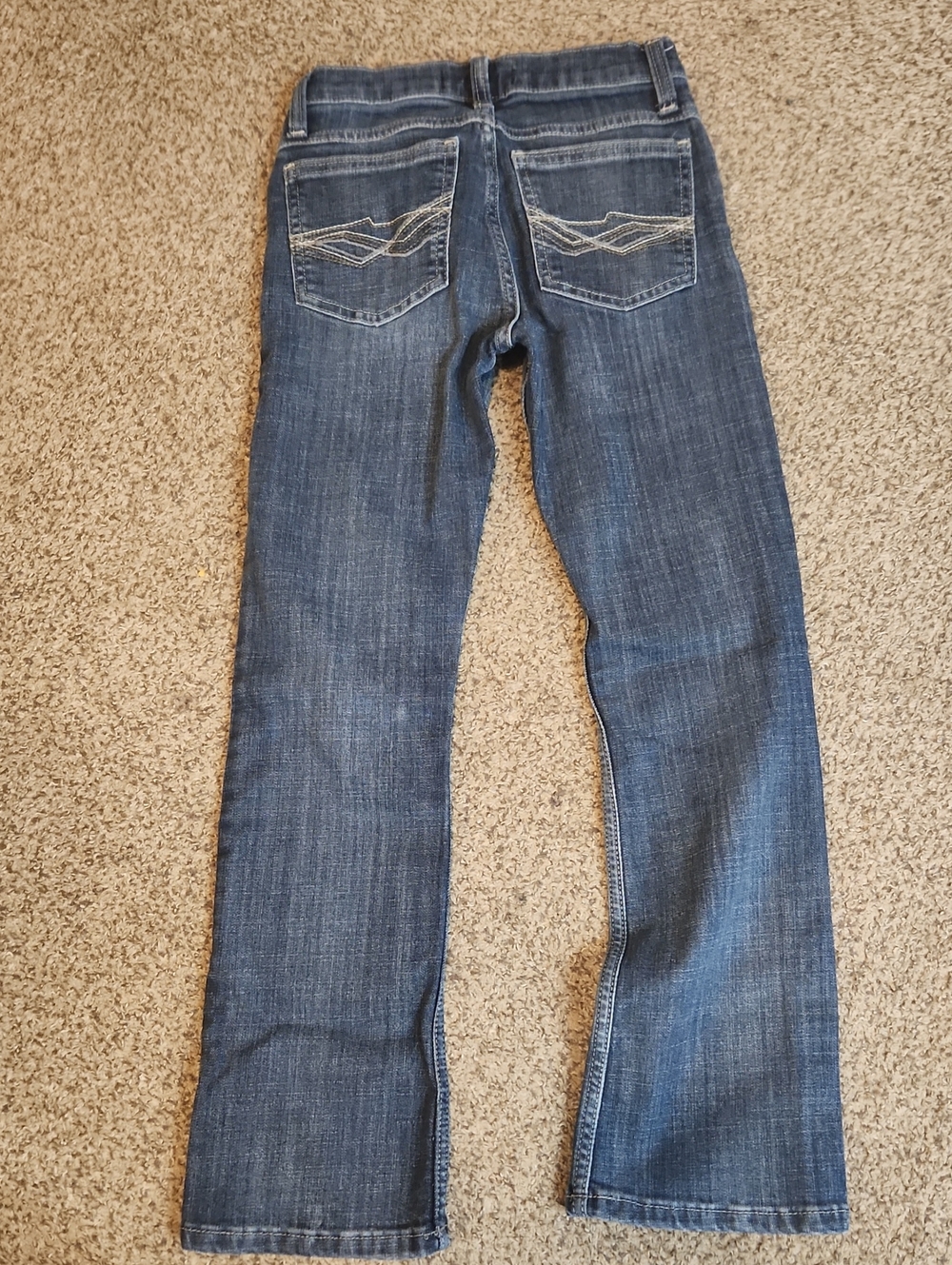 Wrangler Boys Dark Blue Jeans - Picture 2 of 4